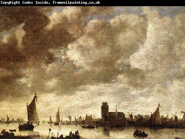 Jan van Goyen View of the Merwede before Dordrecht